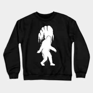 Bigfoot Footprint Crewneck Sweatshirt